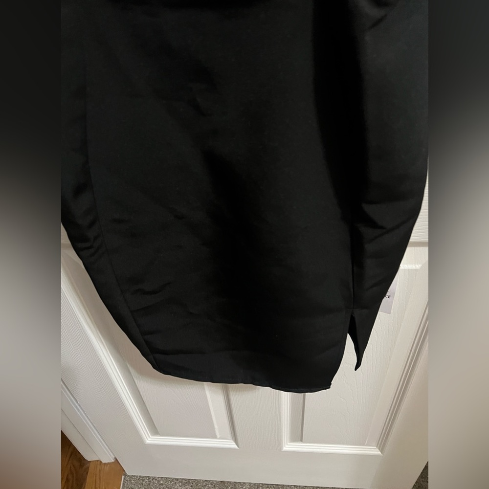Black Sleeveless Cut Out Mini Dress ASOS Size 10 (14 UK) NWT - Picture 7 of 13